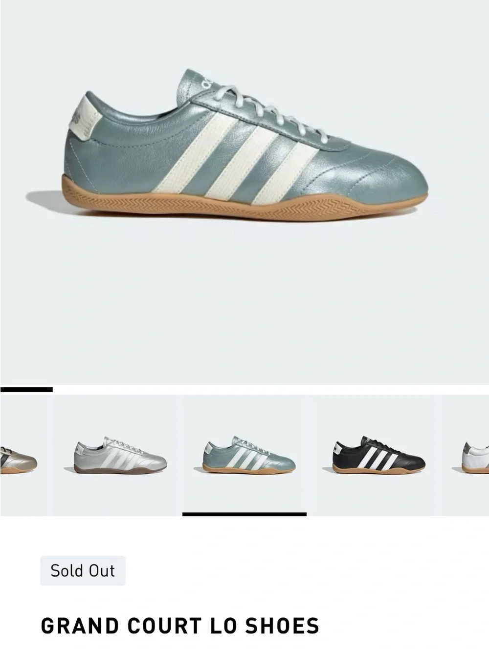 NWT Adidas Grand Court Lo Sneakers 8.5W - Picture 2 of 3